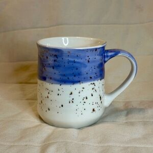 Sheffield Home Ceramic Mug with Blue and White Design